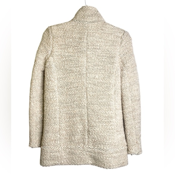 IRO Ajumaspe Wool/Alpaca Blend Boucle Zip Front Jacket IT 34 - Picture 3 of 8